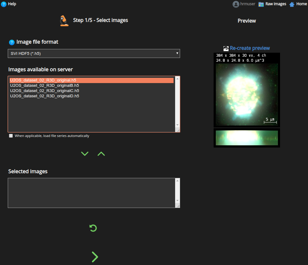 SelectImagesScreenshot