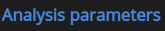 AnalysisParametersLink