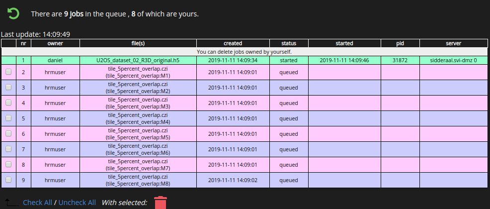 QueuedJobsScreenshot